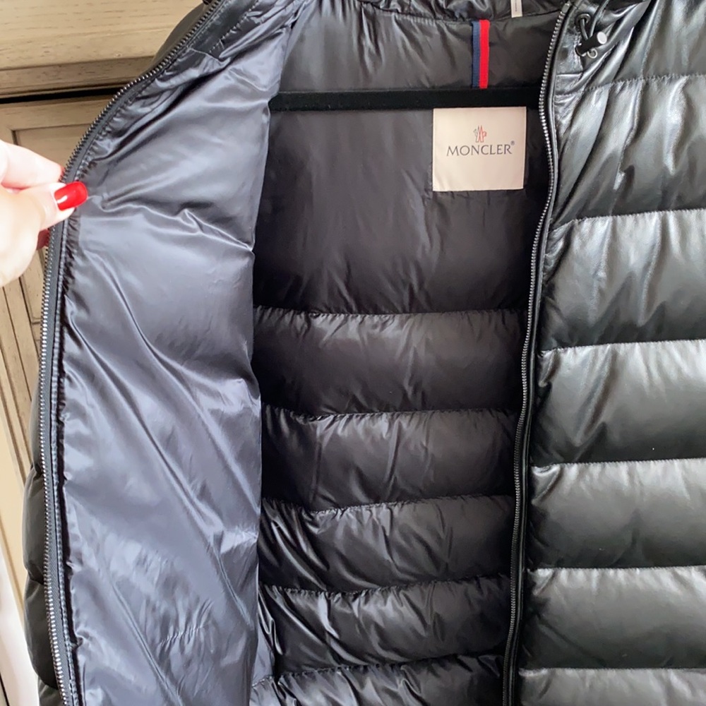 Moncler Giubbotto Genroulaz Leather Jacket - Picture 4 of 8